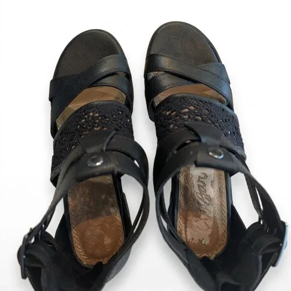 Women's Sandals 7.5 M Strappy Gladiator - Picture 4 of 6